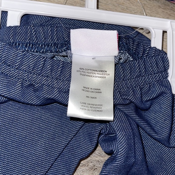 2 piece flannel and legging style outfit 4T NWT - Picture 5 of 10